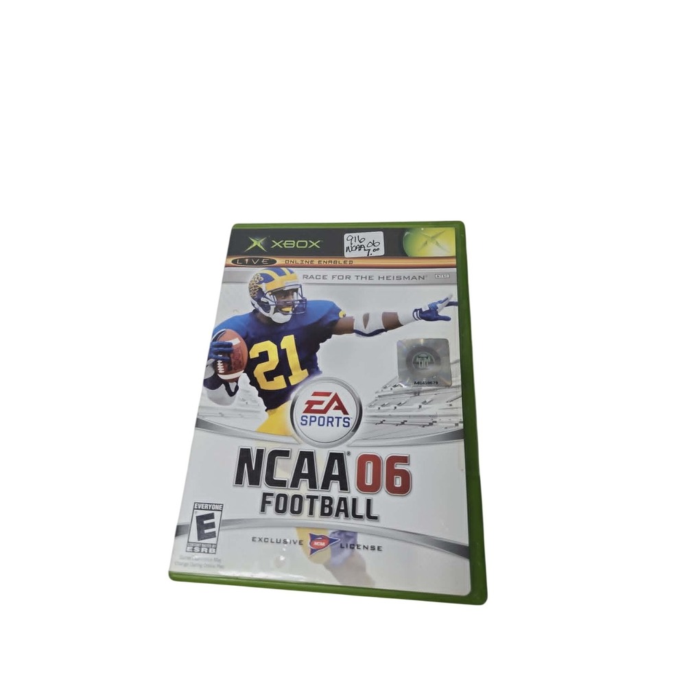 NCAA Football 06 Microsoft Xbox Complete Tested Working EA Sports CIB